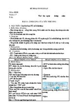 Giáo án môn Tiếng Việt Lớp 2 - Tuần 17 (Bộ sách Kết nối tri thức với cuộc sống)